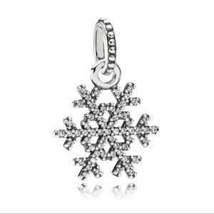 Pandora snowflake pendant